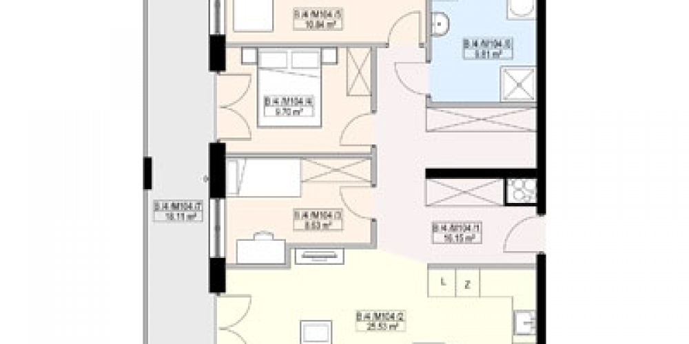 Mieszkanie – M104 + M105